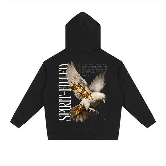 Spirit-Filled Drop-Shoulder Hoodie