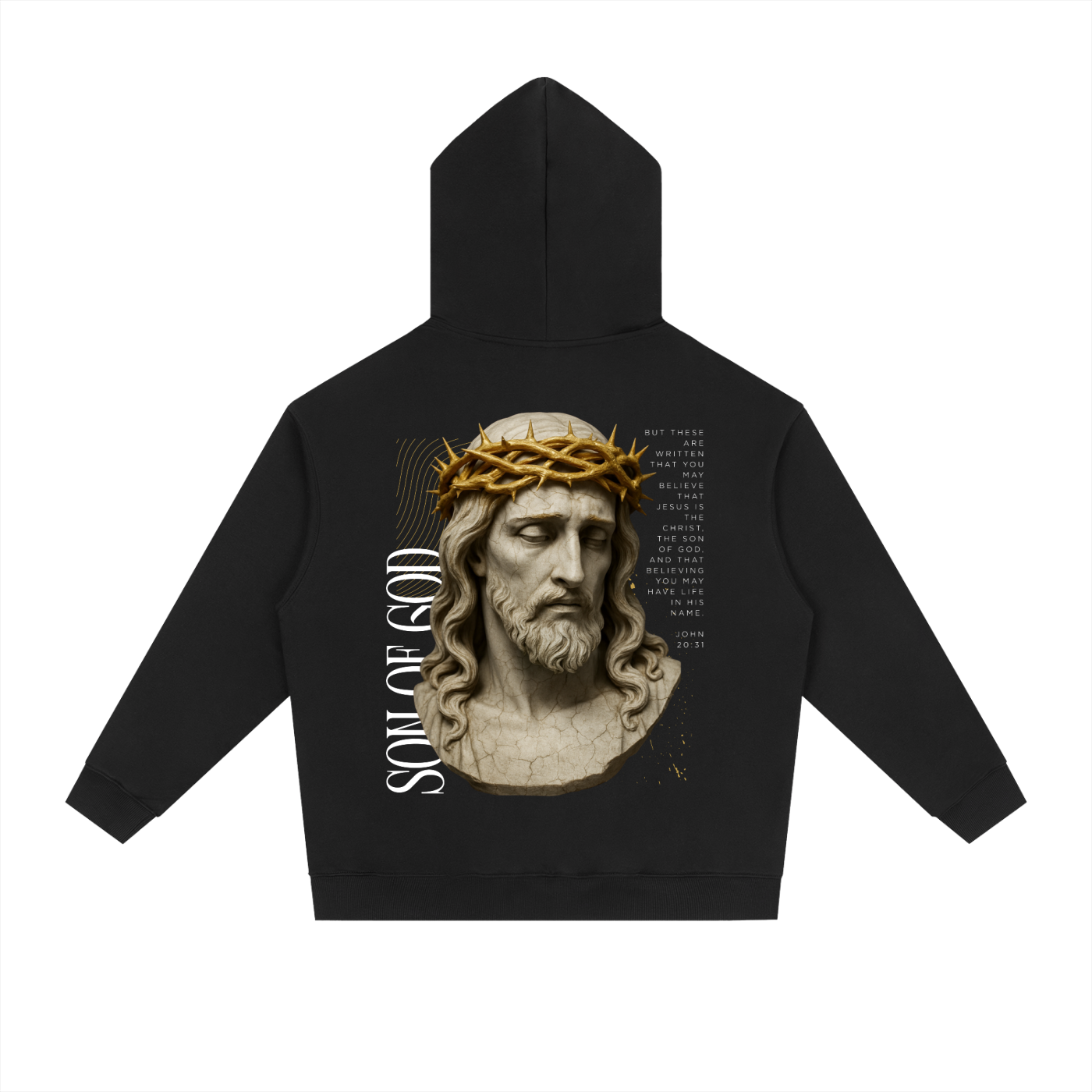 King Of Kings Drop-Shoulder Hoodie