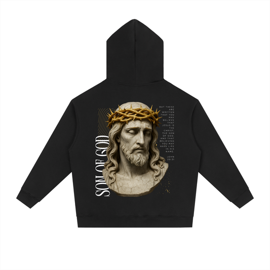 King Of Kings Drop-Shoulder Hoodie